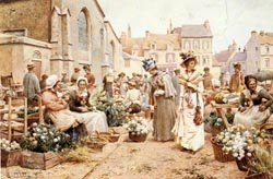 15_Flower_Market_In_A_French_Town