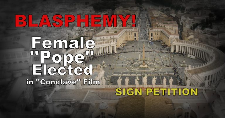 protest-conclave-film-female-pope